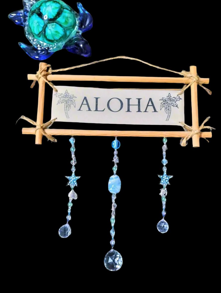 Aloha Garden Art Suncatcher