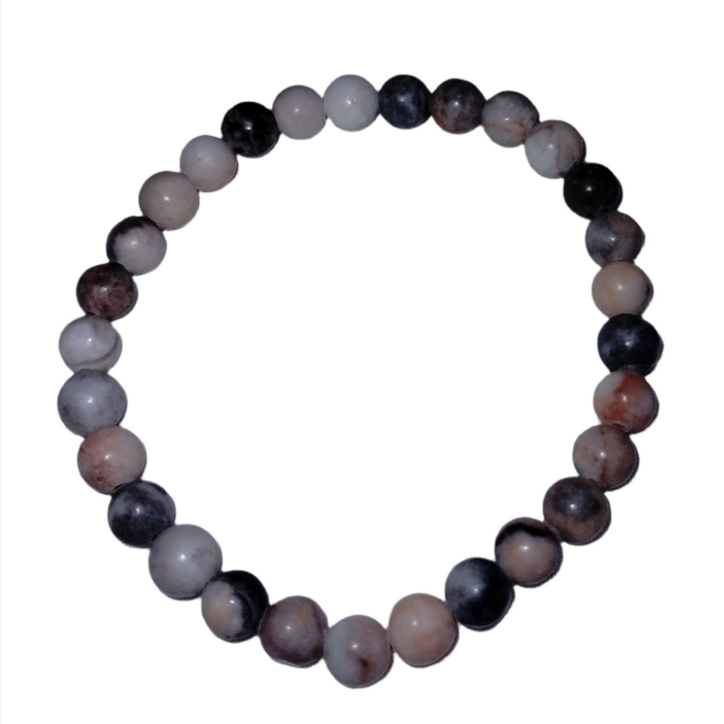 Zebra Stone Bracelet