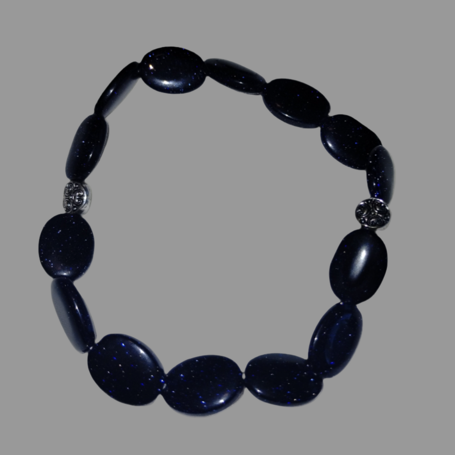 Blue Goldstone Bracelet