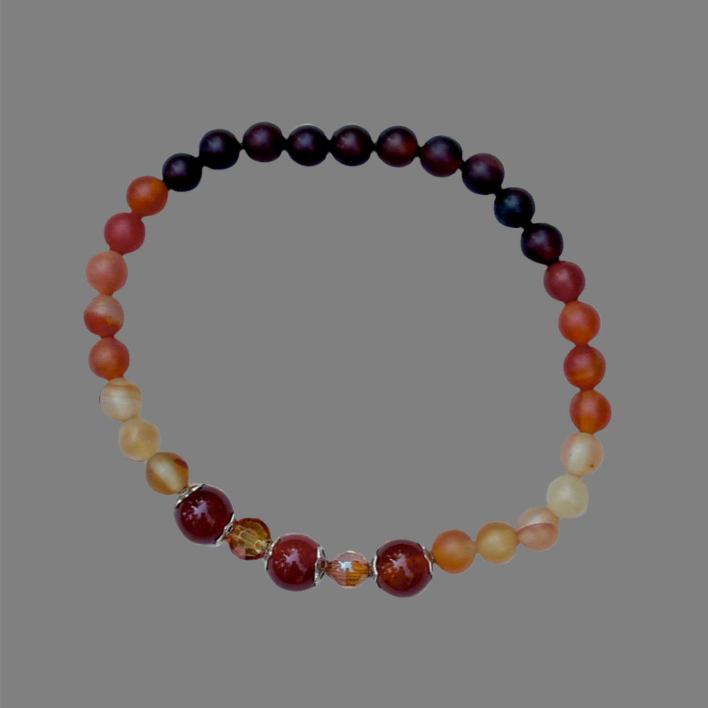 Amber Agate Bracelet