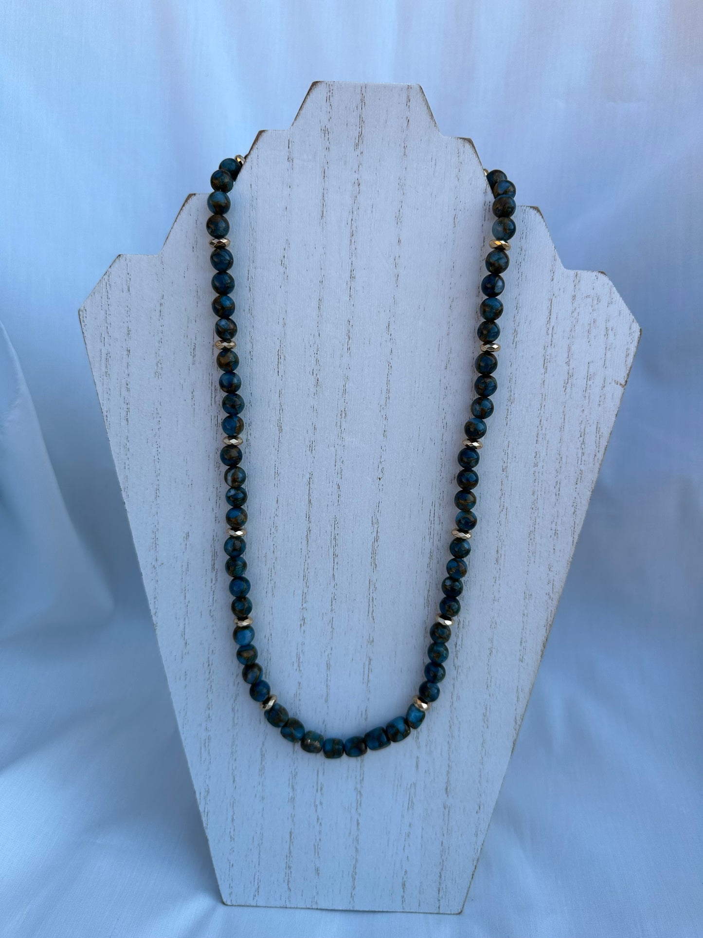 Impression Jasper and Hematite Jewelry Set