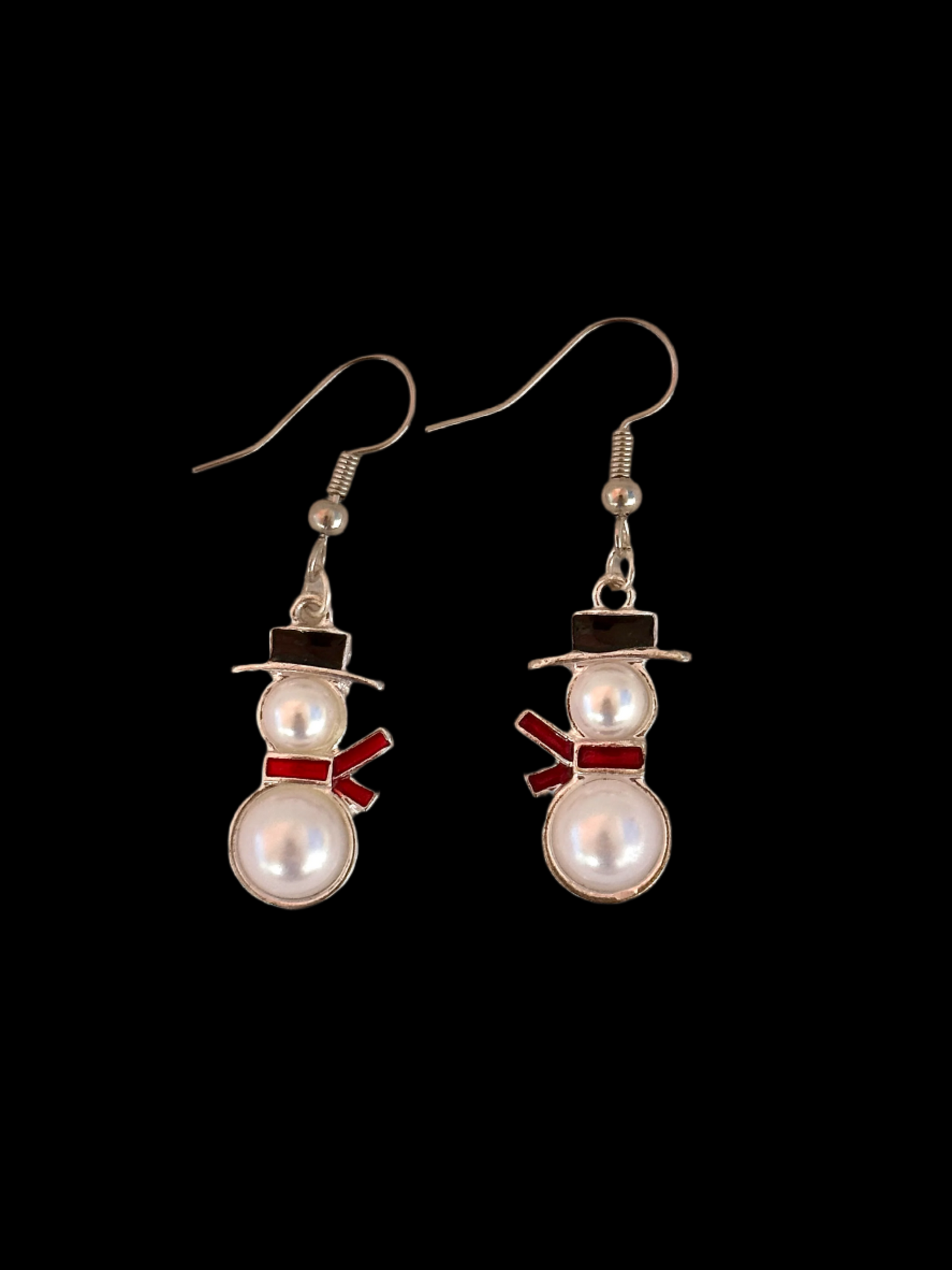 Snowman Earrings
