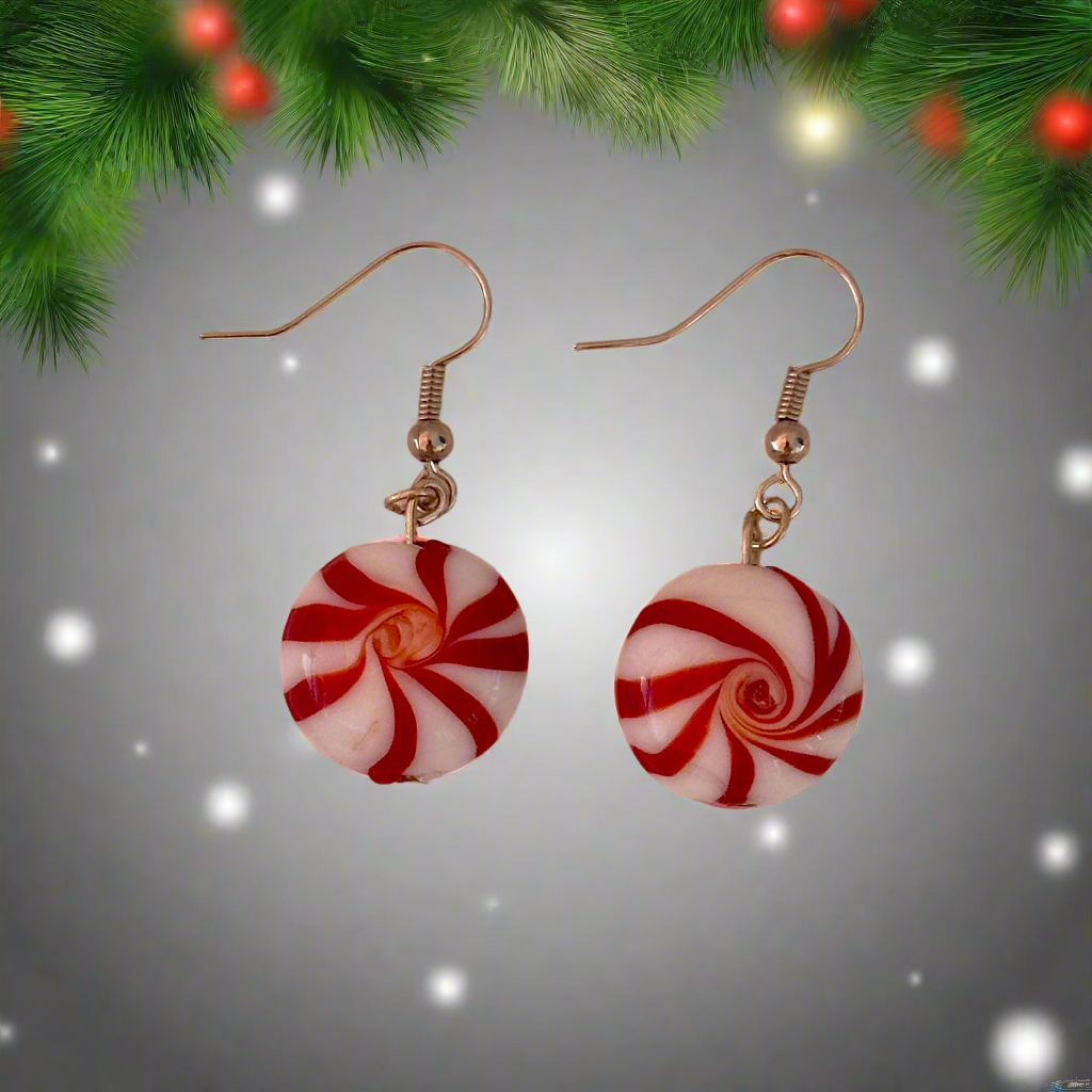 Candy Cane Earrings