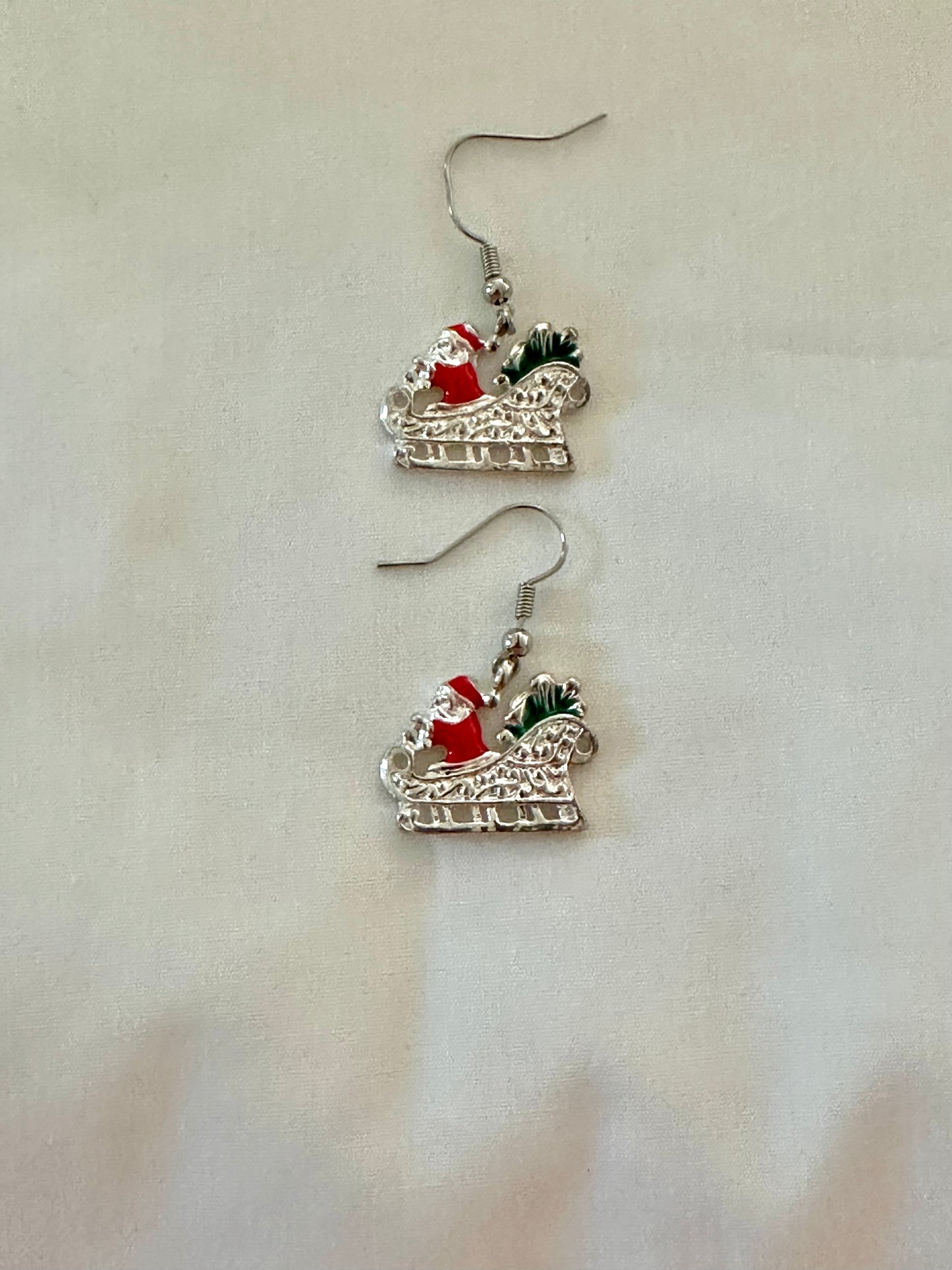 Santa Earrings