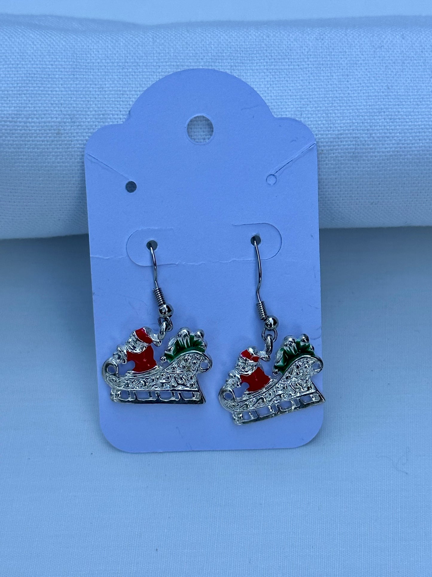 Santa Earrings