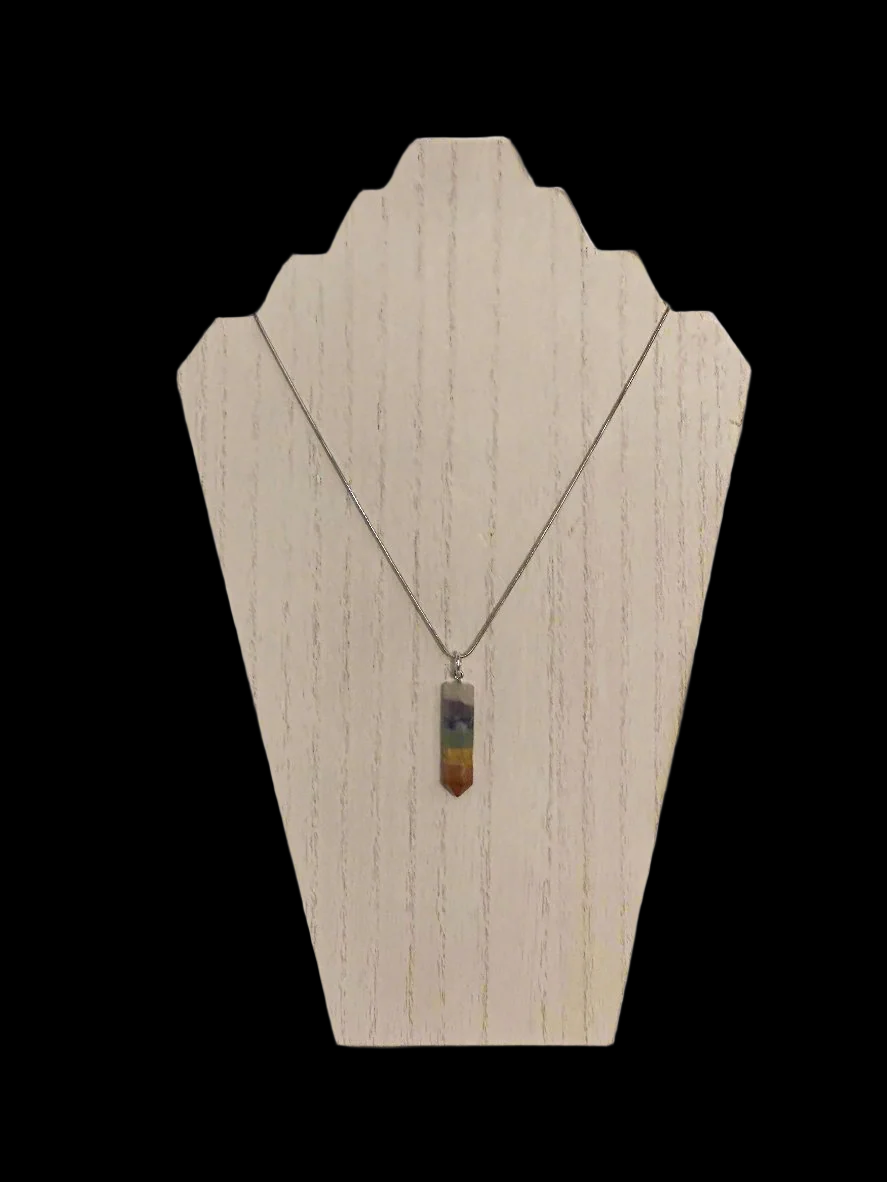 Chakra Point Pendant Necklace