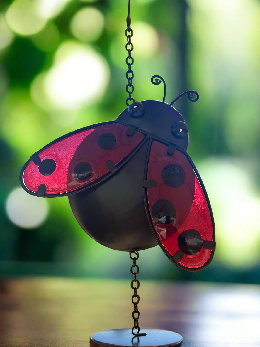 Ladybug Suncatcher Mobile