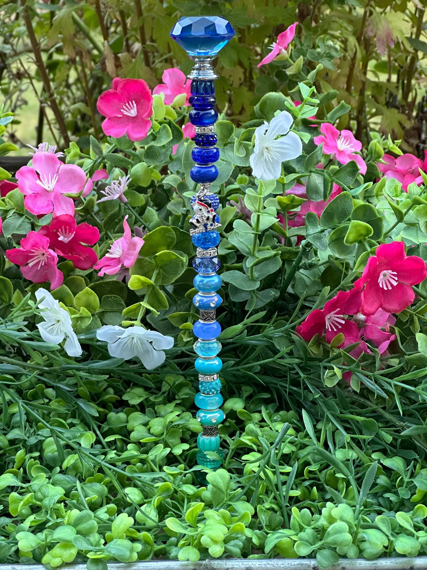 Fairy Wand Garden Stake in Blue