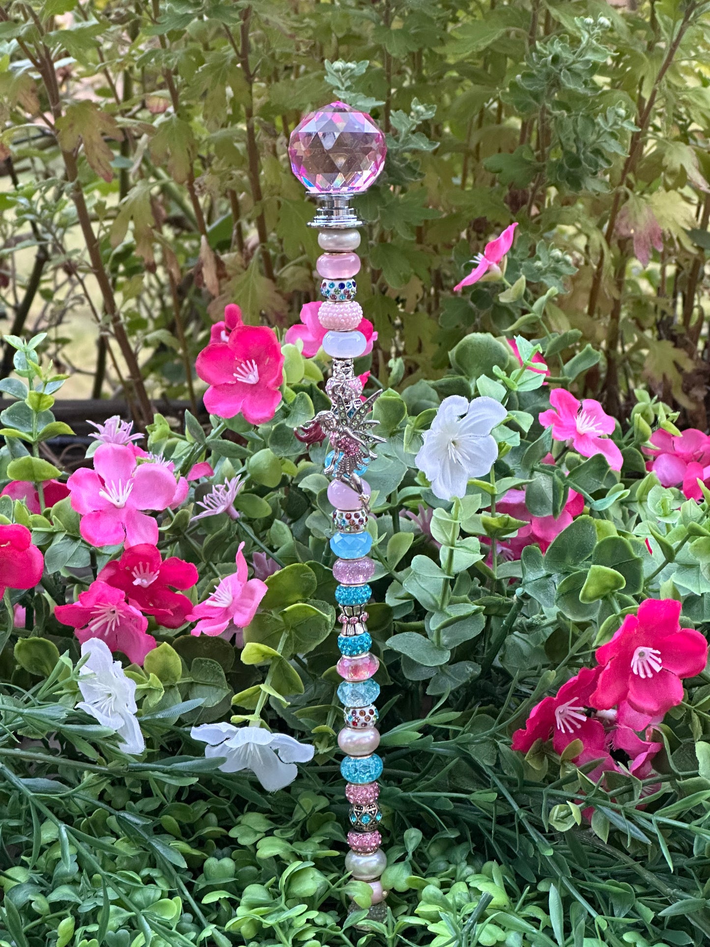 Fairy stick in Shades of Pink, Blue and White
