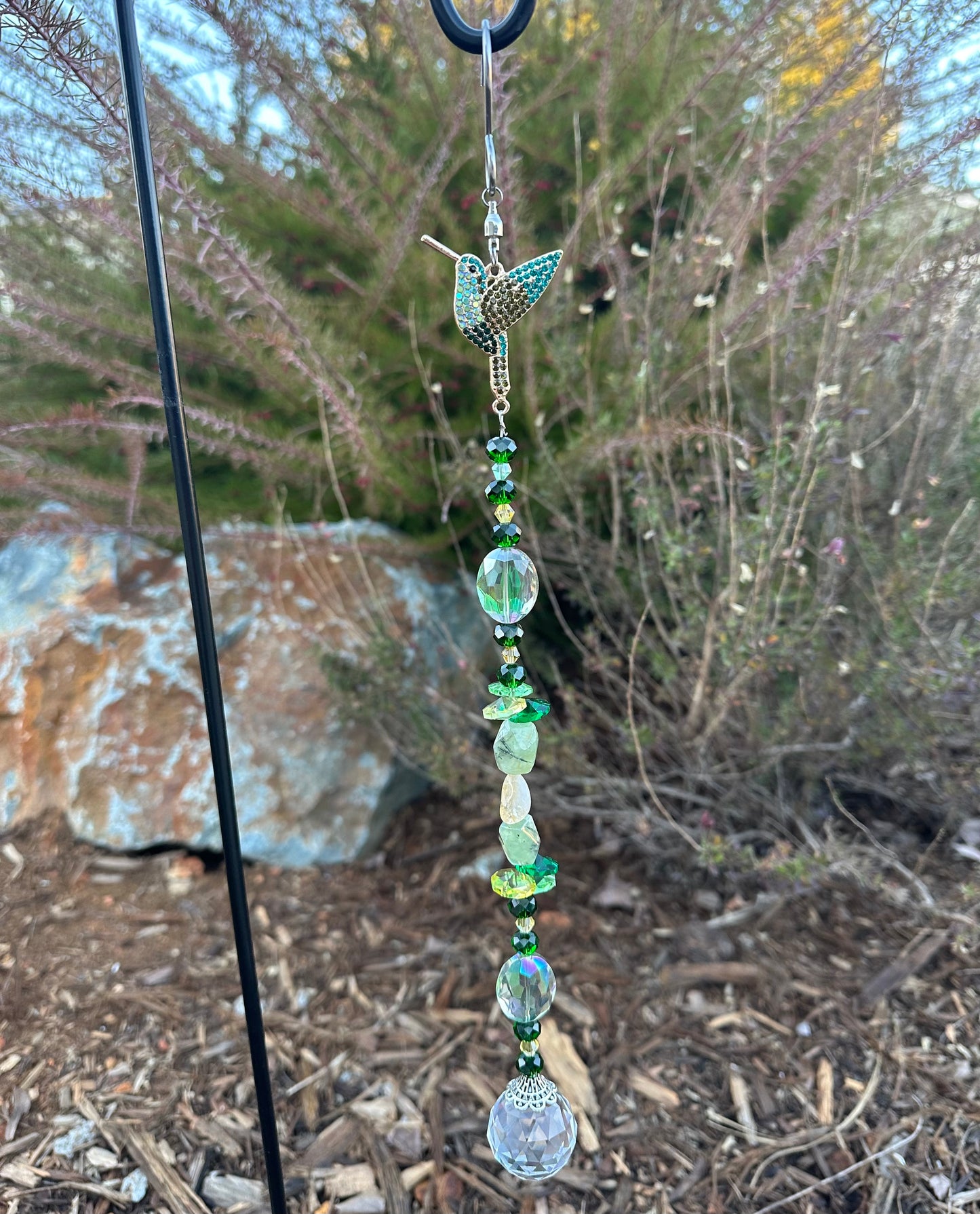 Jeweled Hummingbird Suncatcher