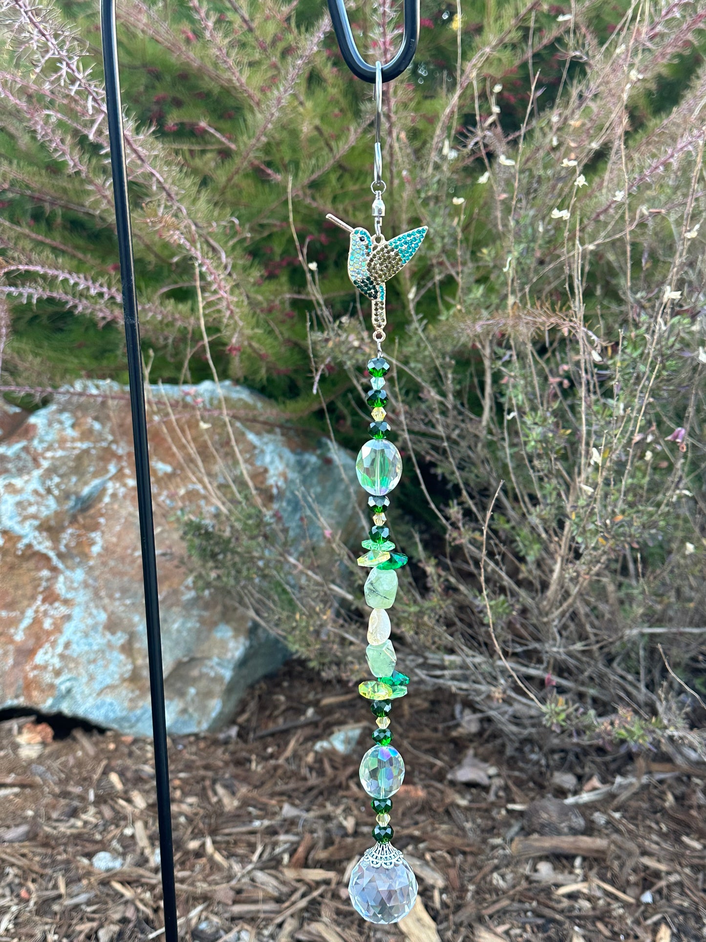 Jeweled Hummingbird Suncatcher