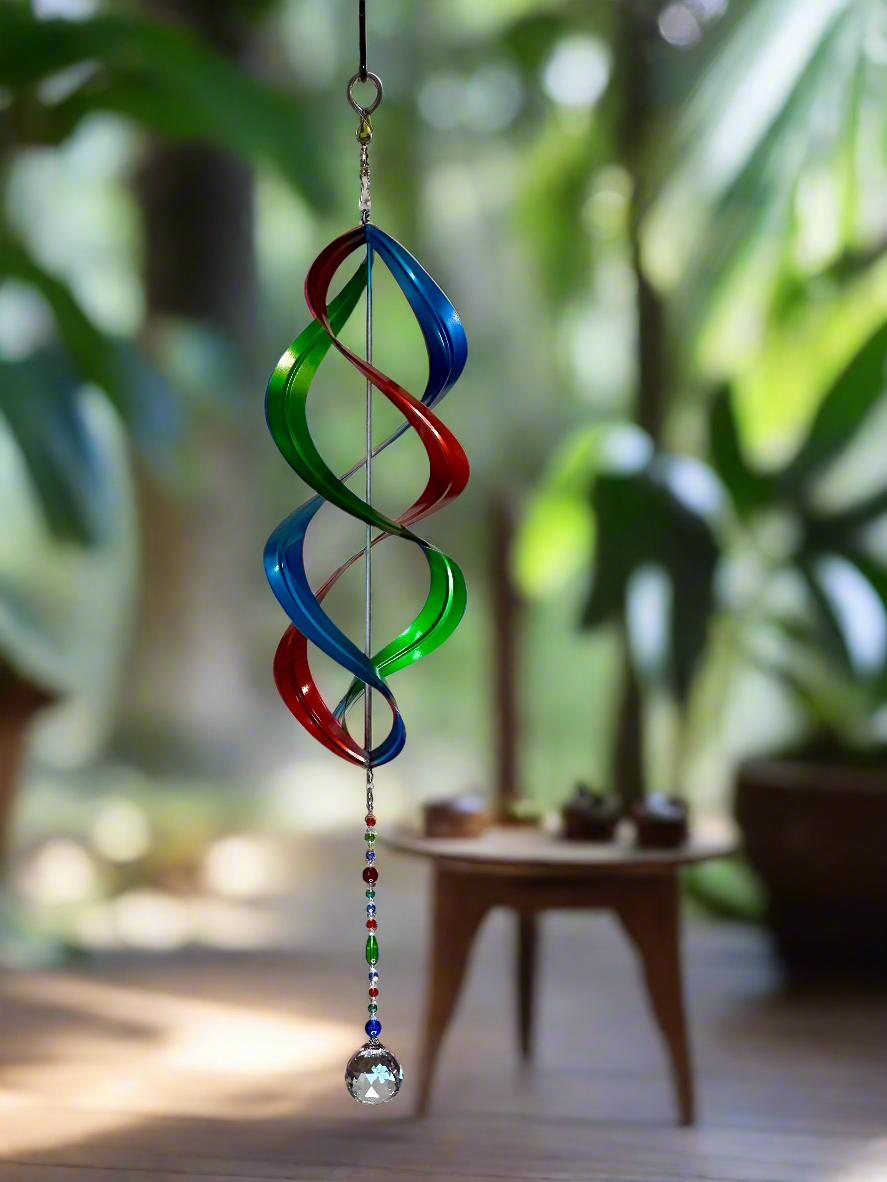 Metal Wind Spinner Suncatcher