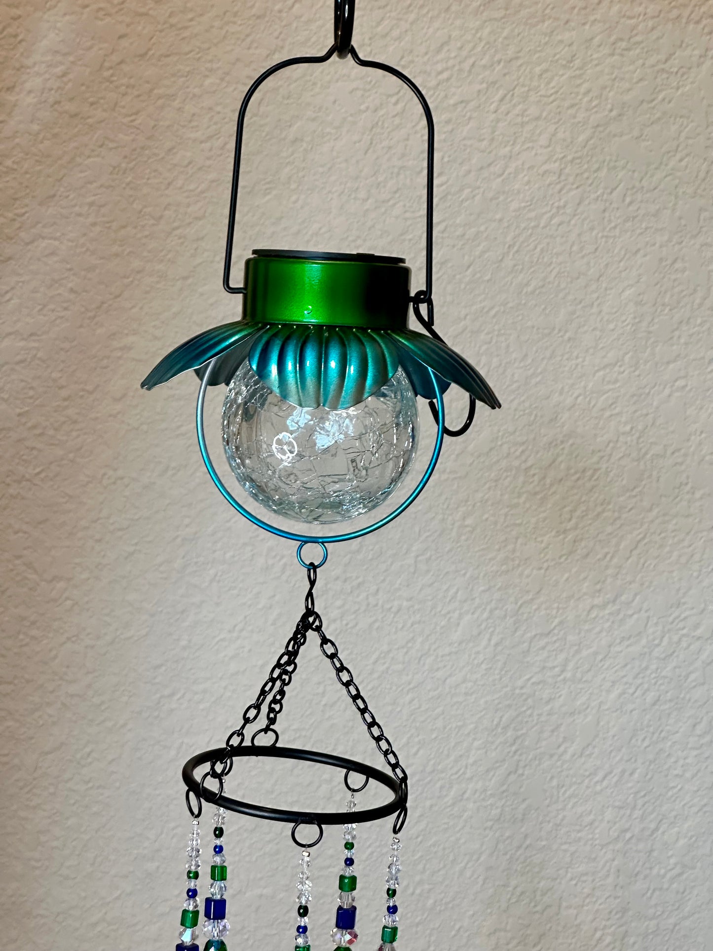 Solar Flower Suncatcher Mobile