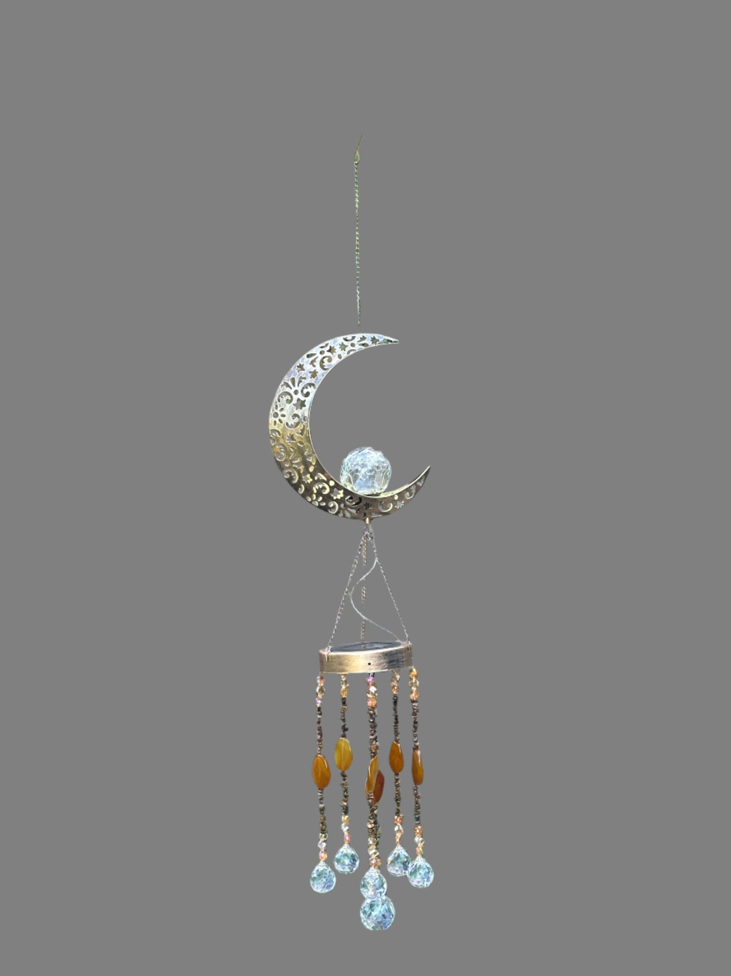 Solar Moon Suncatcher Mobile