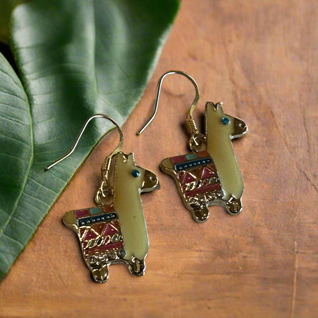 Llama Earrings