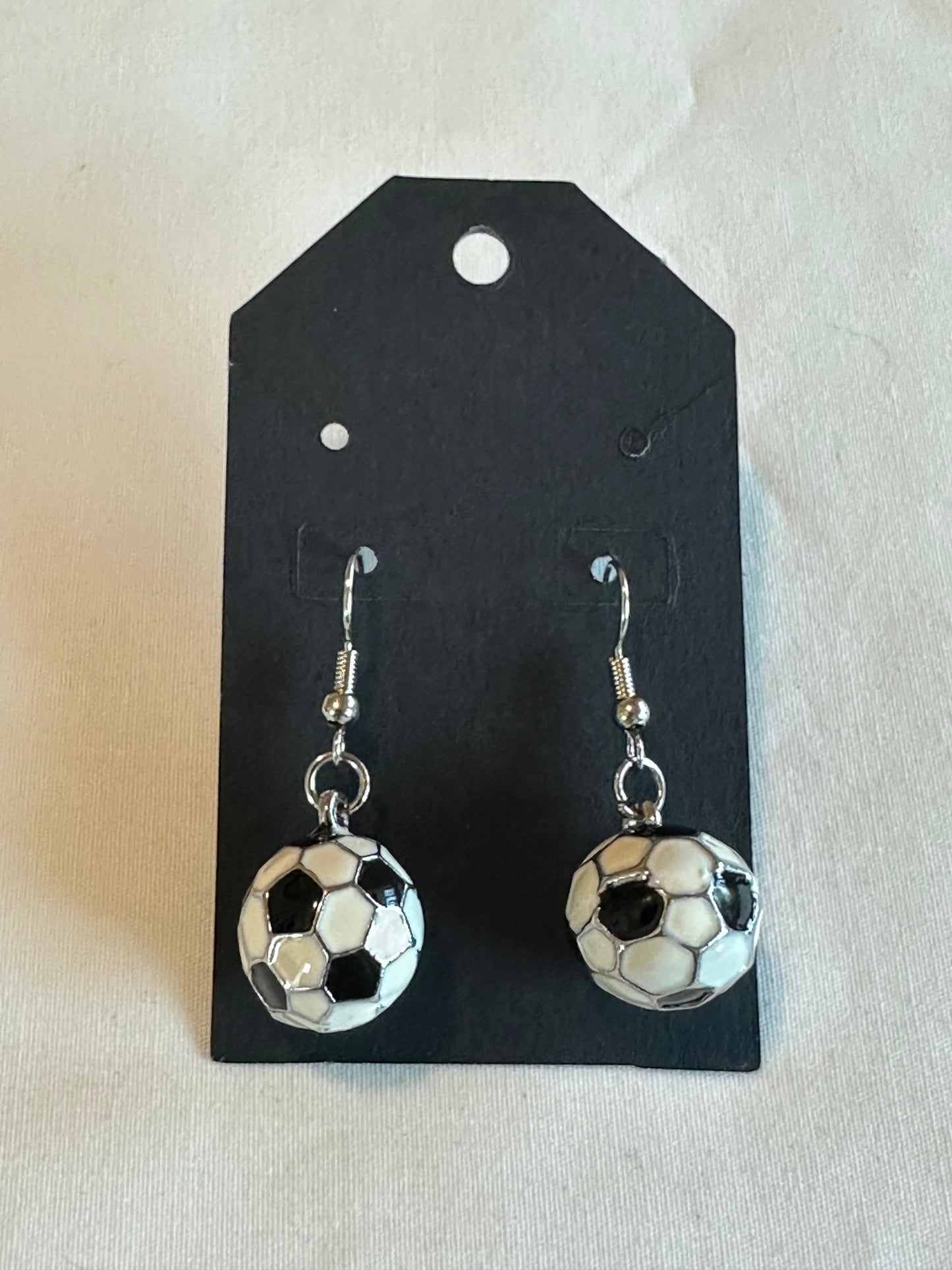 Soccer Ball Earrings