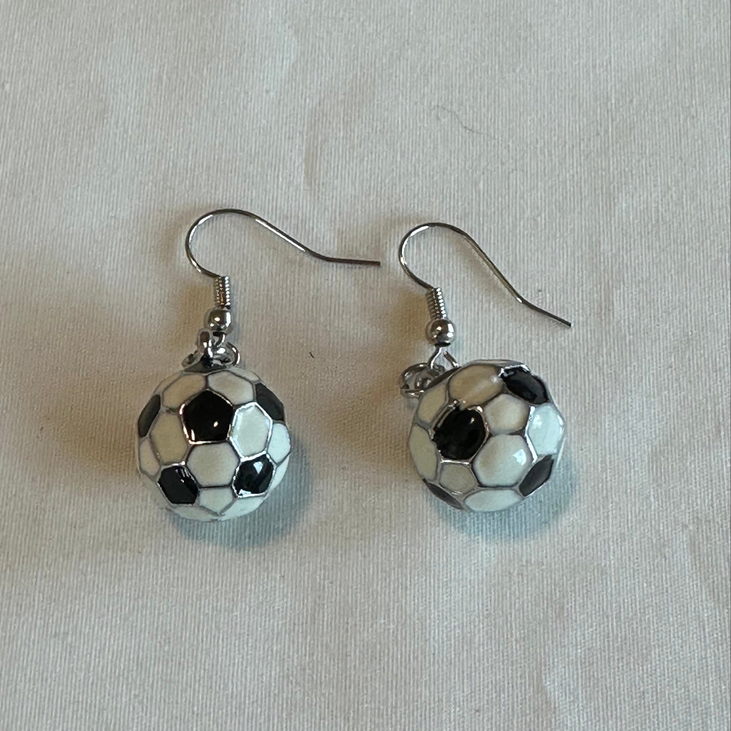 Soccer Ball Earrings