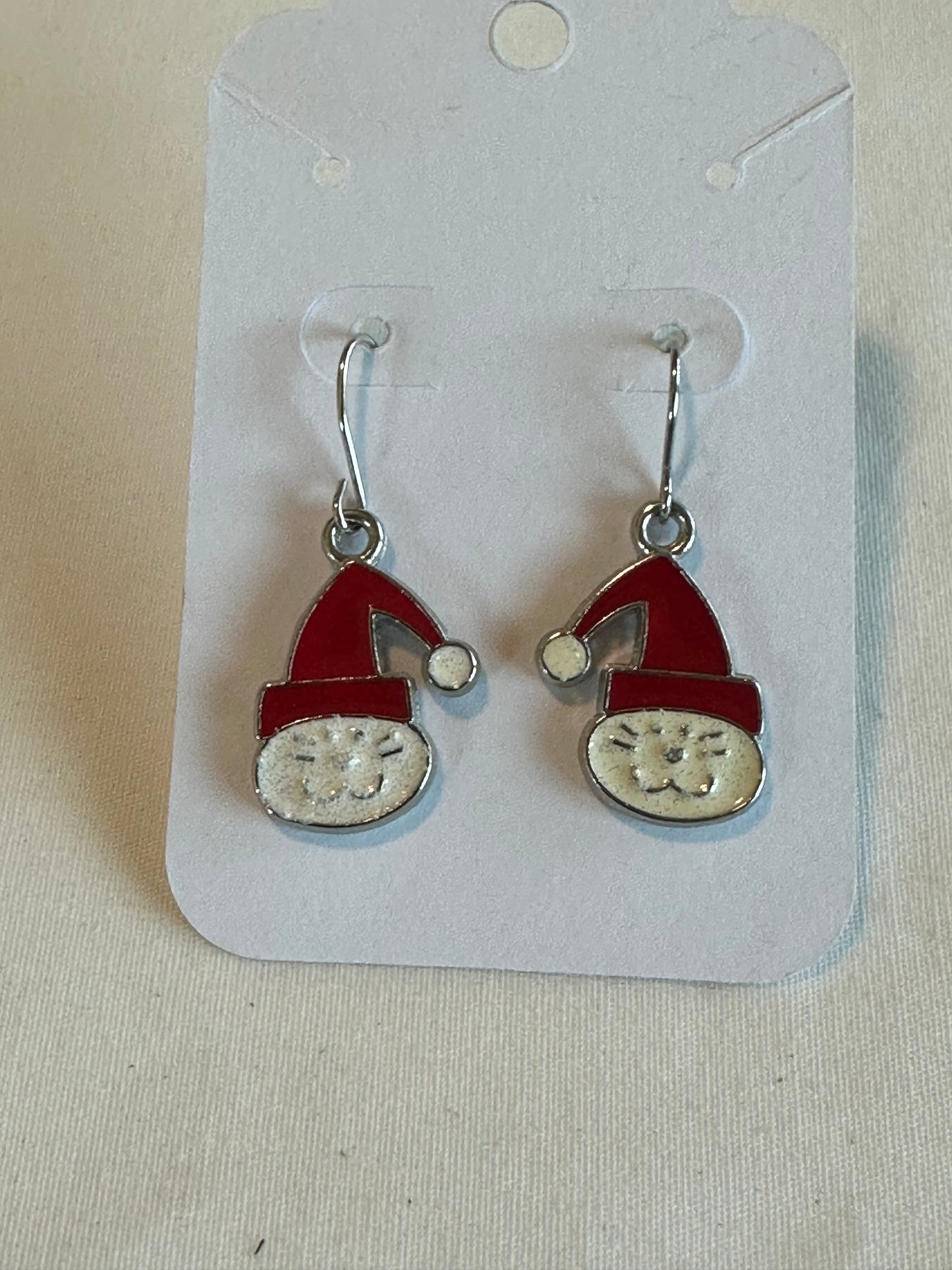Christmas Cat Earrings
