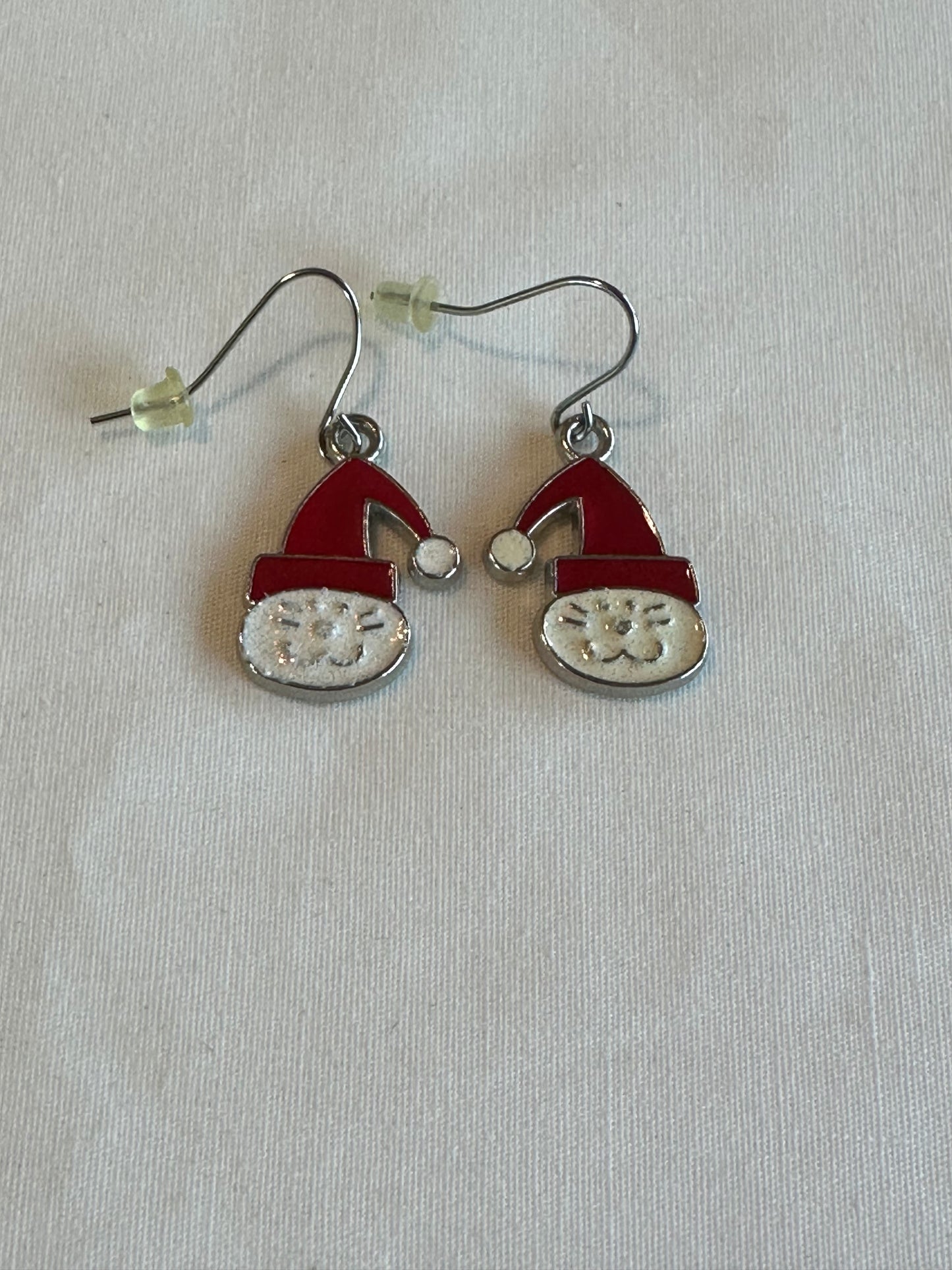 Christmas Cat Earrings