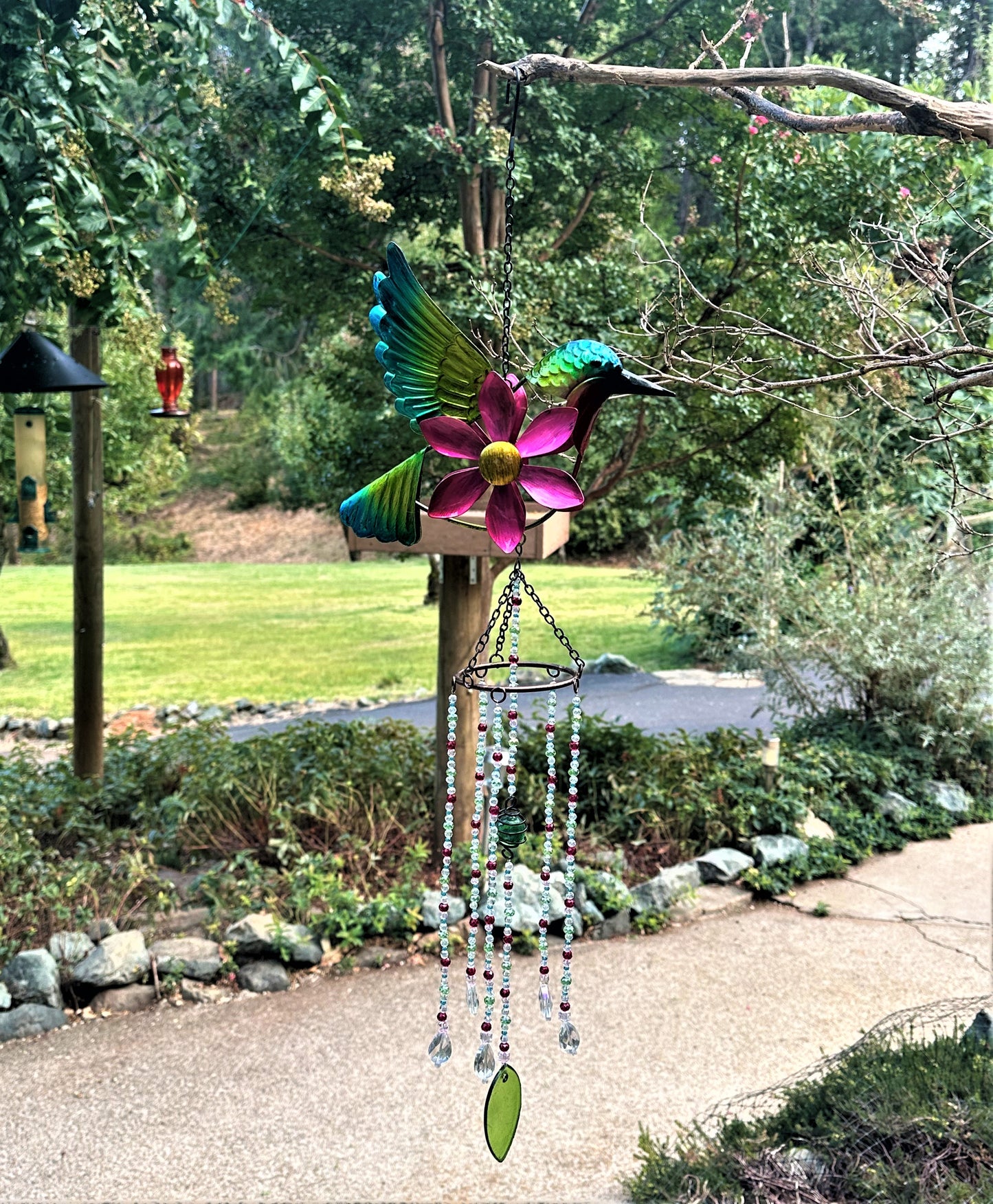 Metal Bird Suncatcher Mobile