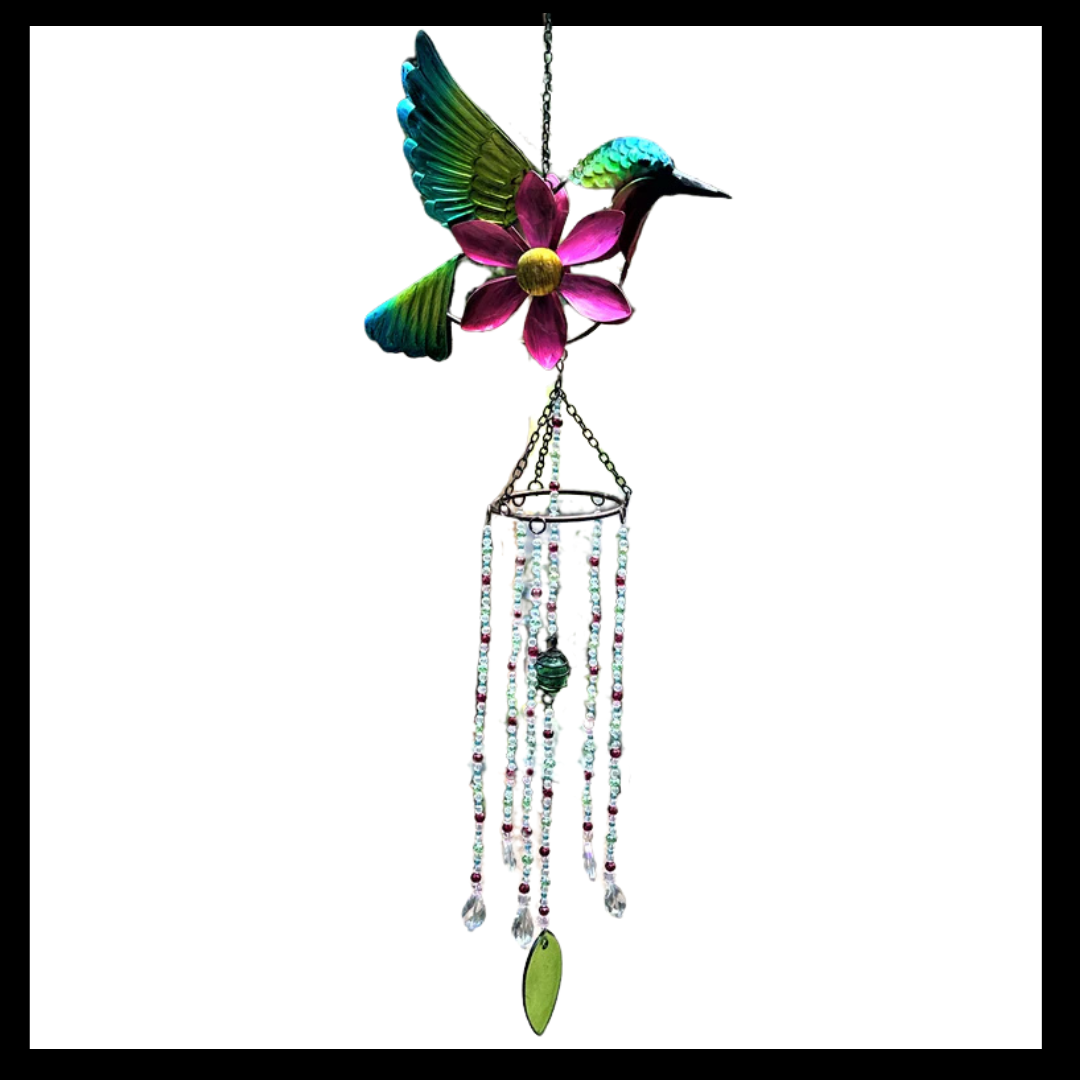 Metal Bird Suncatcher Mobile