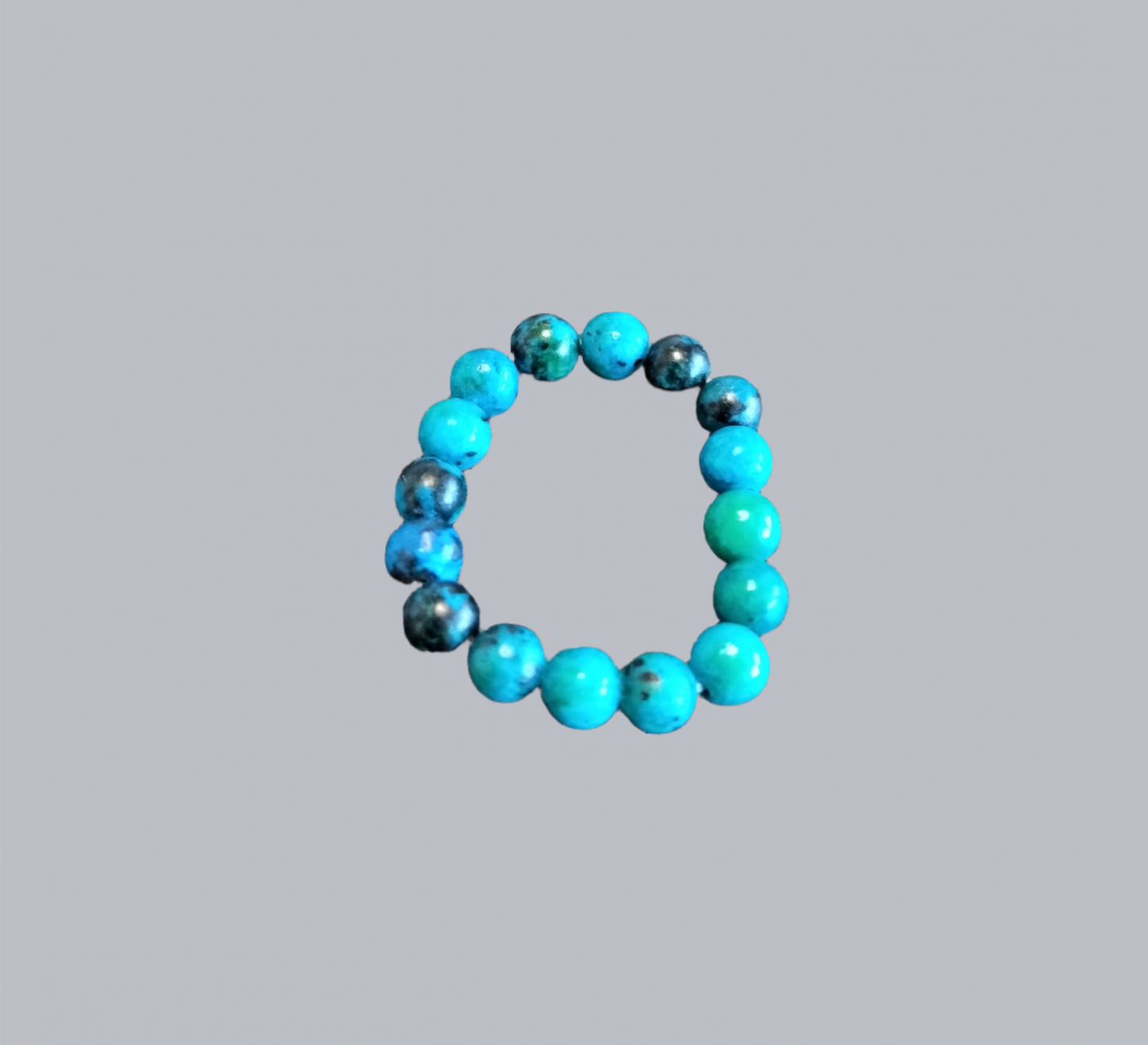 Aqua Imperial Jasper Stone Ring