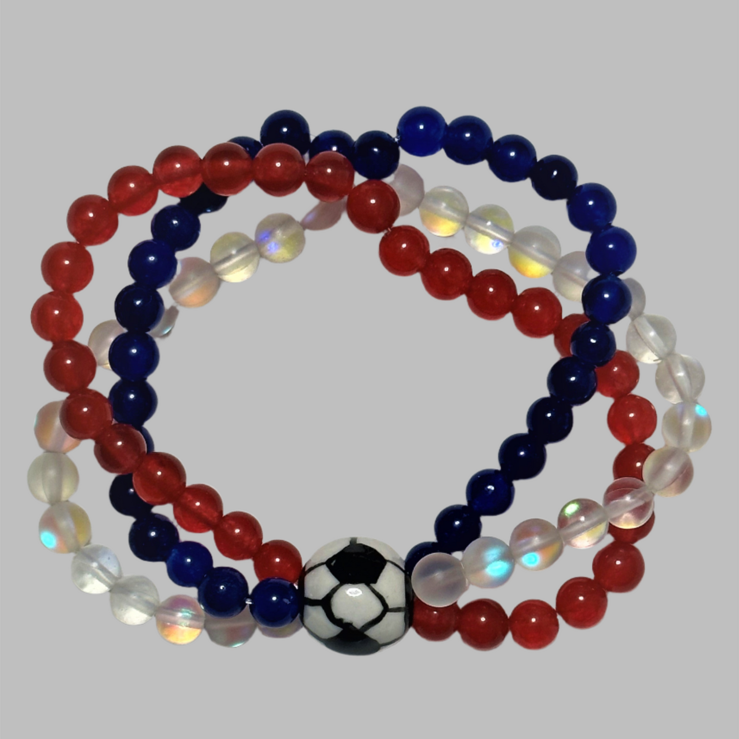 Soccer-Themed Bracelet