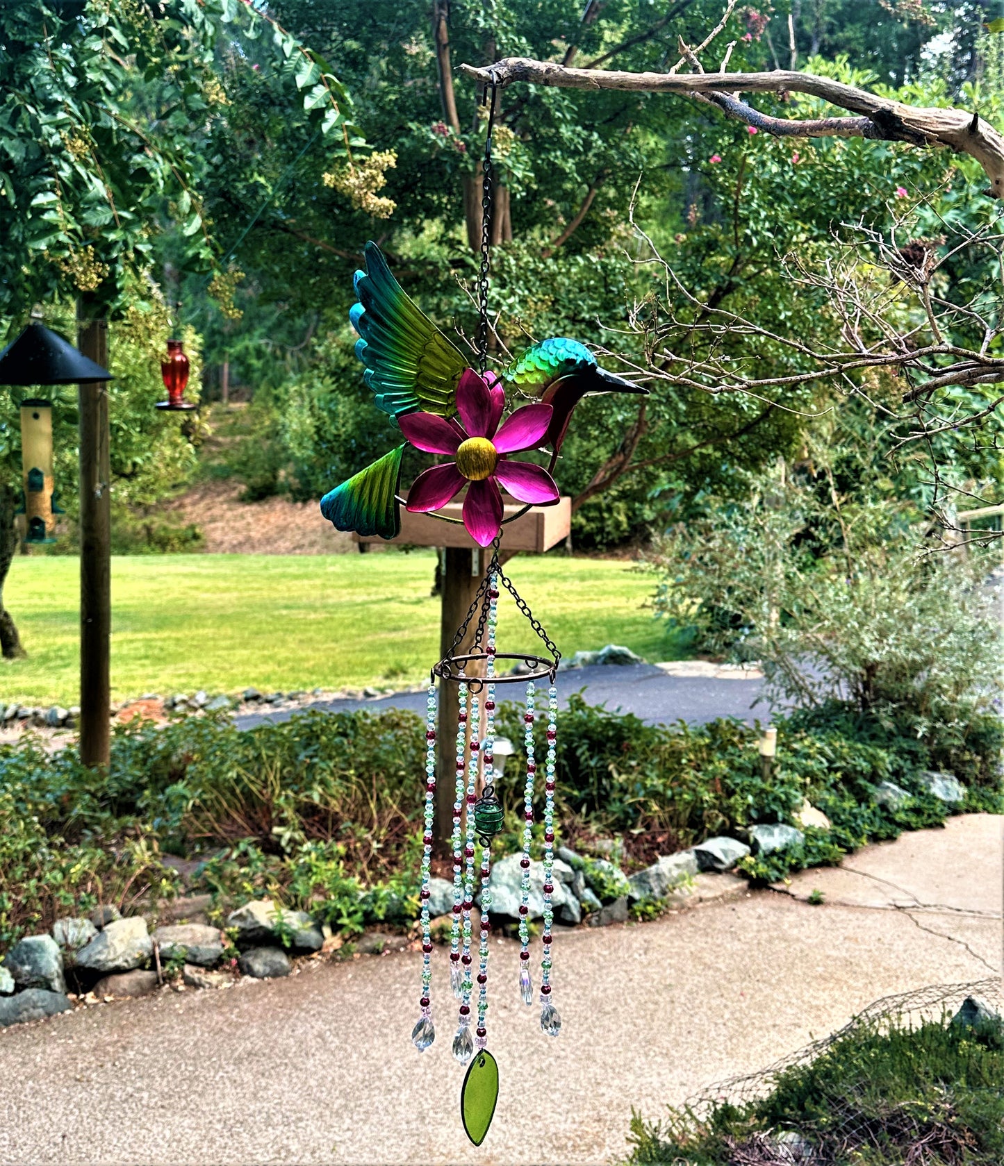 Metal Bird Suncatcher Mobile