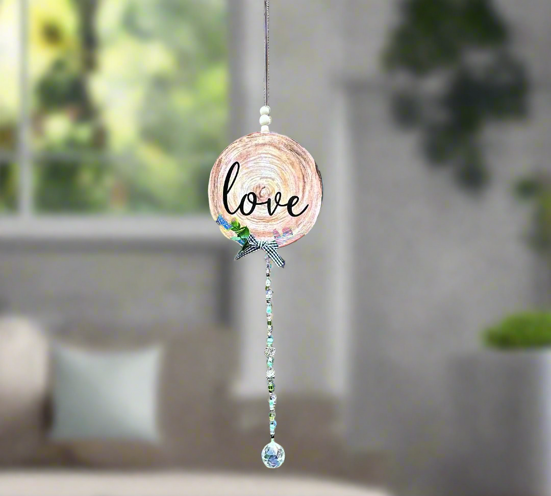 Love Sign Yard Art Suncatcher