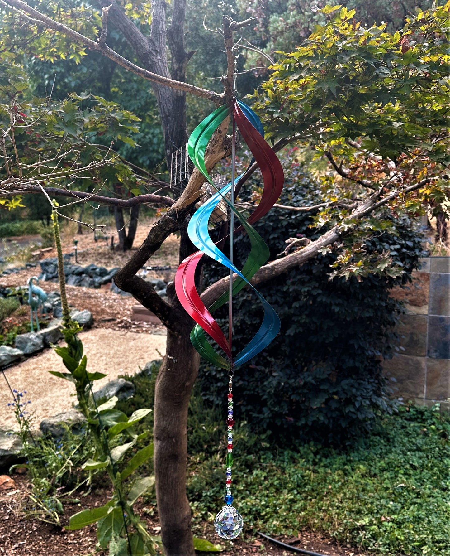 Metal Wind Spinner Suncatcher