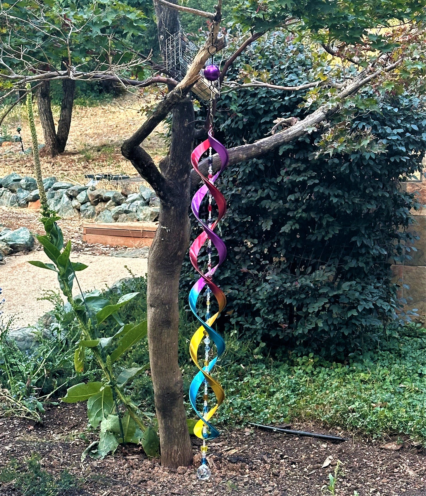 Metal Wind Spinner Suncatcher