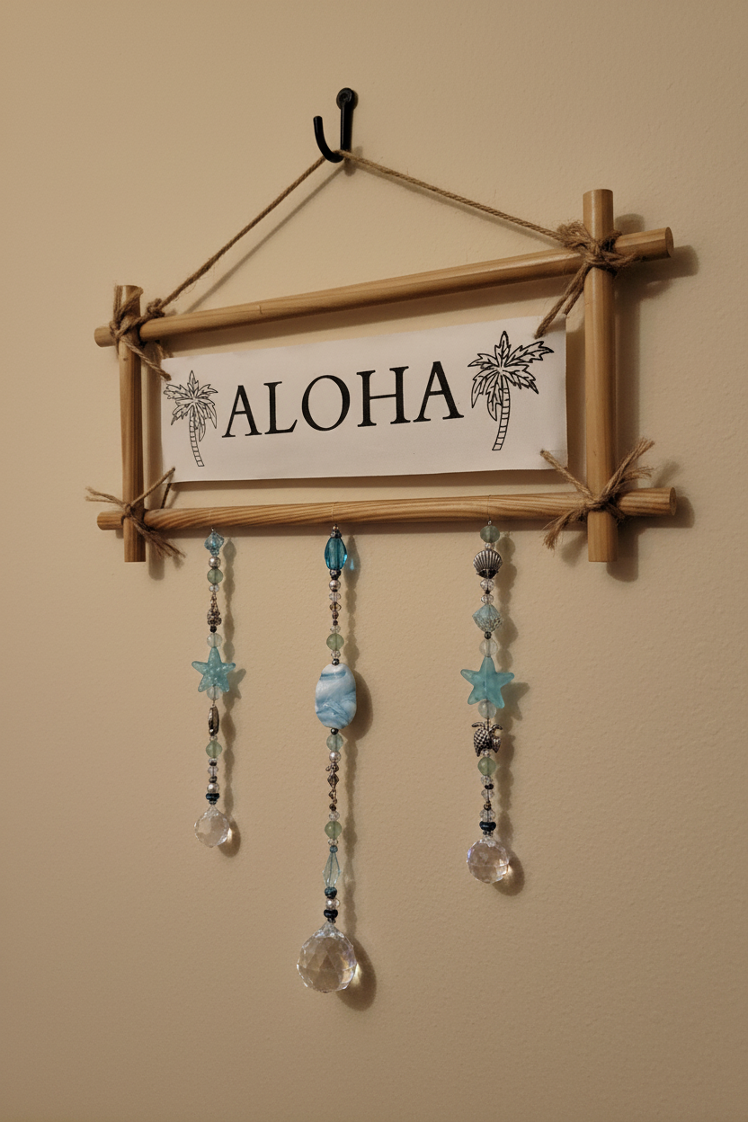 Aloha Garden Art Suncatcher