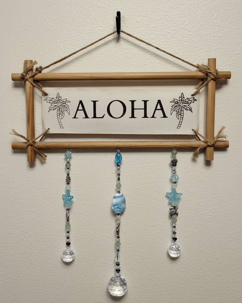 Aloha Garden Art Suncatcher