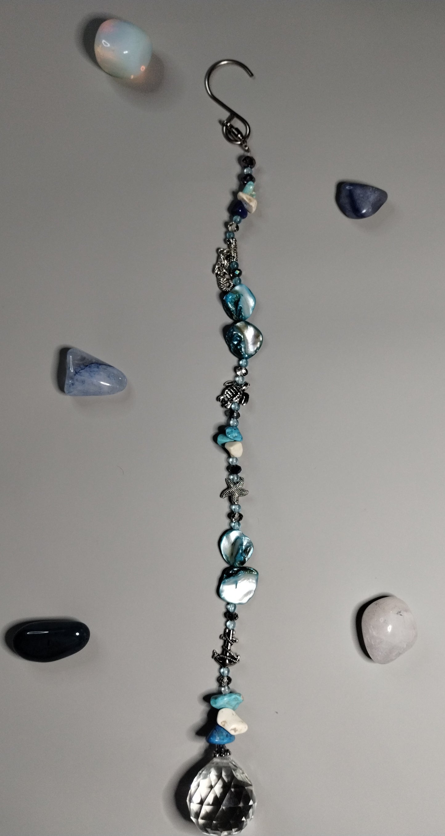 Blue Nautical/Beach Themed Suncatcher