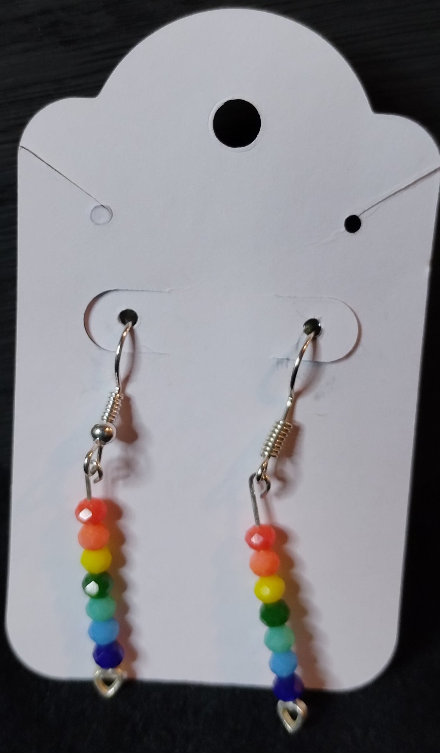 Multi-Color Beaded Earrings