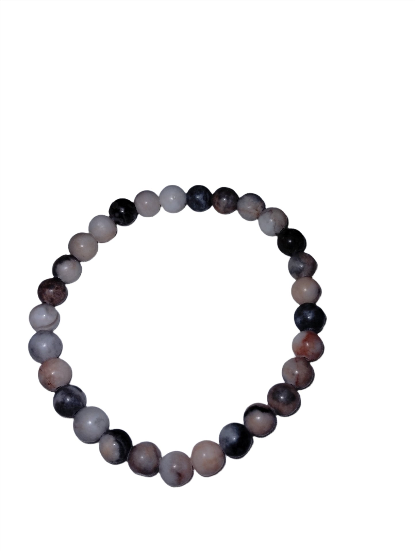 Pink Zebra Stone Bracelet