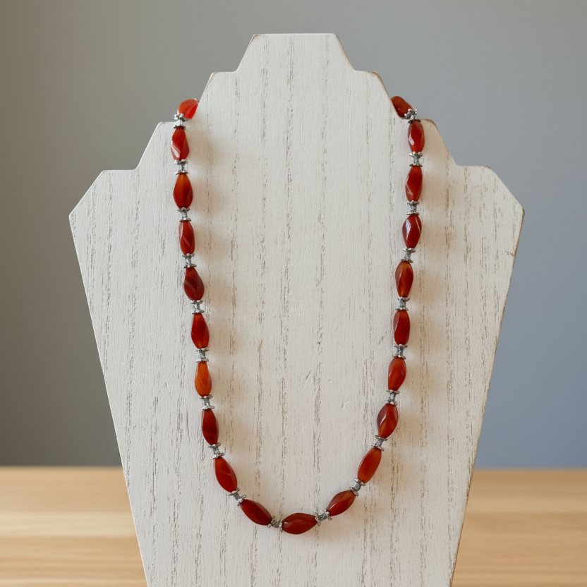 Vintage Carnelian Necklace