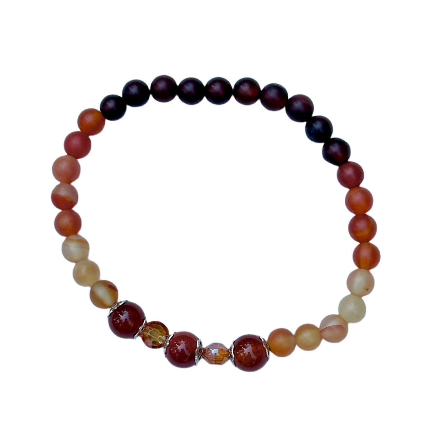 Amber Agate Bracelet