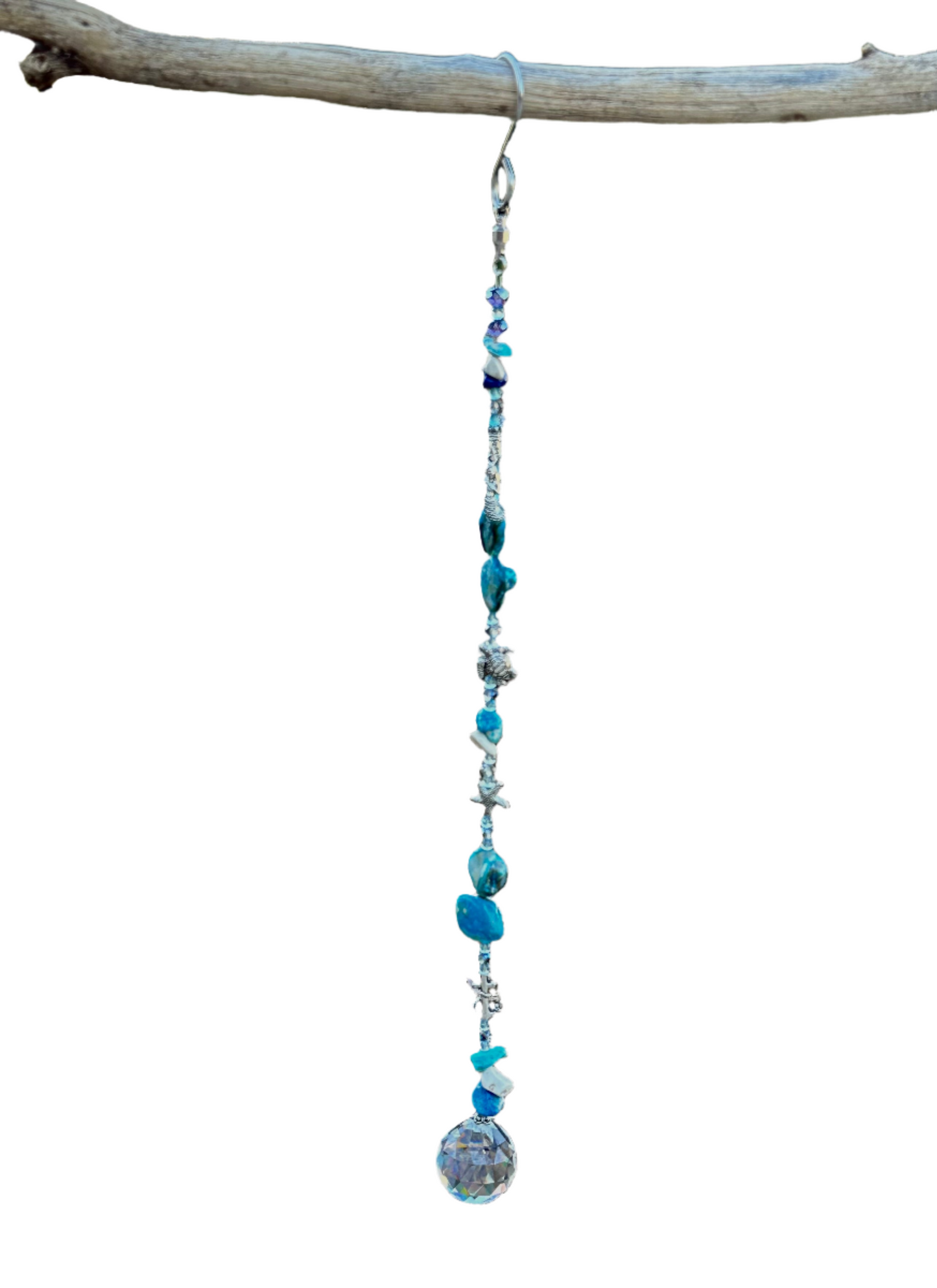 Blue Nautical/Beach Themed Suncatcher