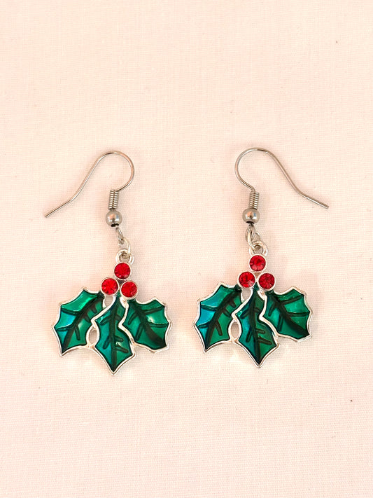 Mistletoe Earrings