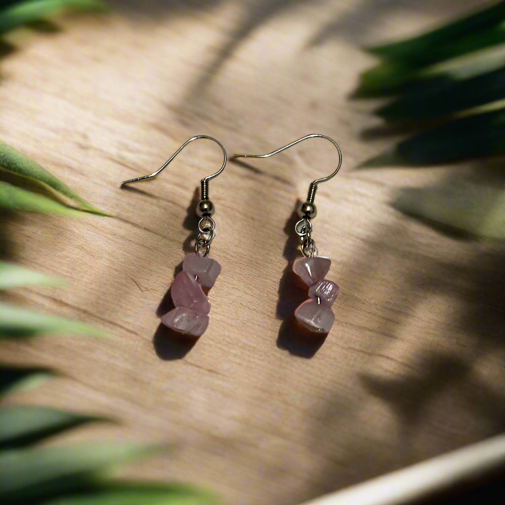 Pink Opalite Earrings