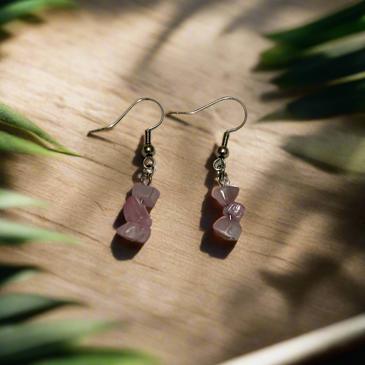 Pink Opalite Earrings