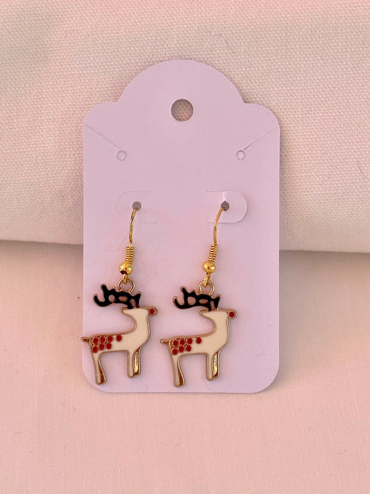 Reindeer Earrings