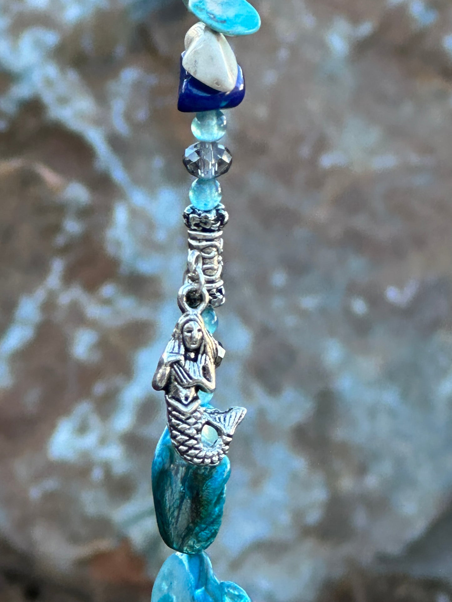 Blue Nautical/Beach Themed Suncatcher