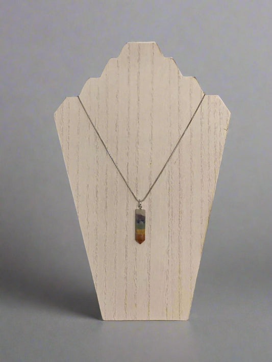 Chakra Point Pendant Necklace