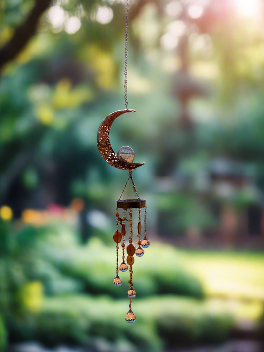 Solar Moon Suncatcher Mobile