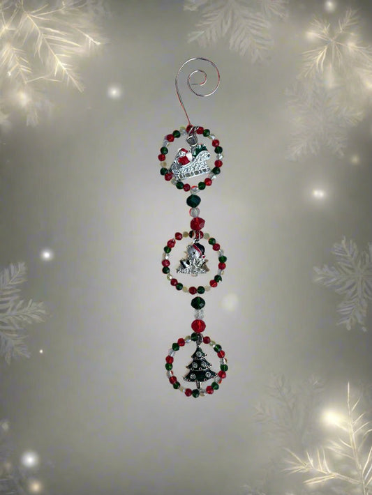 3 Ring Christmas Ornament