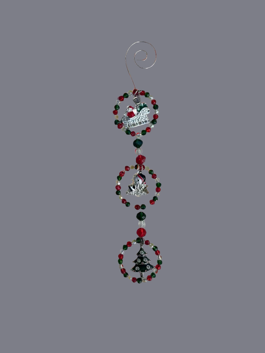 3 Ring Christmas Ornament