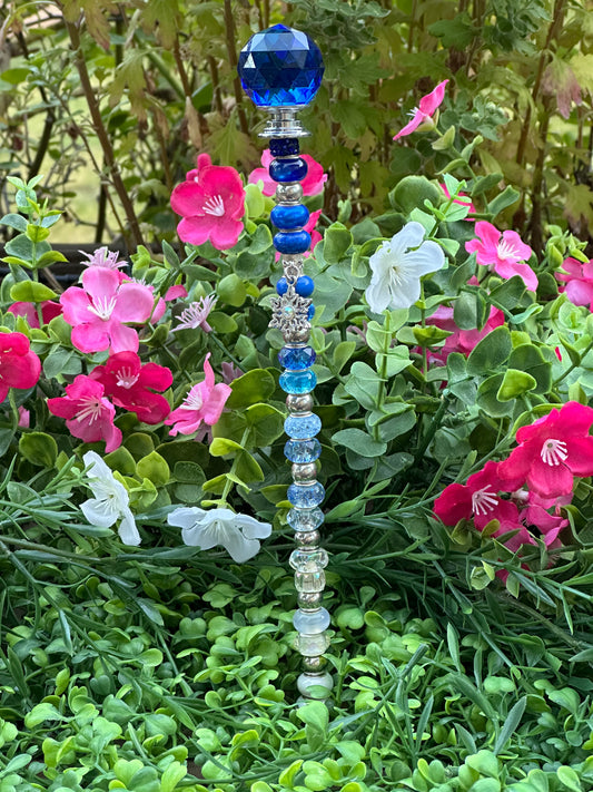 Fairy Stick in Shades of Blues and Whites