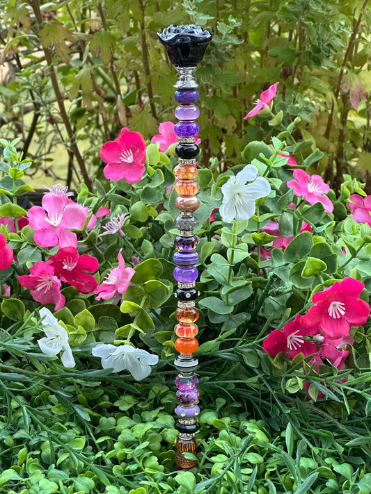 Orange, Black and Purple Fairy Stick
